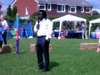 Linvoy Primus, Pompey footballer opened the Show